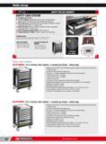 88 Mobile storage T SAFETY ROLLER CABINETS SAFETY LOCK SYSTEM 3 modules per drawer + 12 to 27 modules distributed in 60 and 130 mm high drawers (200 and 270 Каталог FACOM 2013 Профессиональный ручной инструмент и оборудование для мастерских и цехов Стр. 62 ENG
