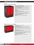 108 JETLINE fixed modular storage system Low units H MBSPP Jetline low unit single solid door Unit in epoxy painted steel panel (thickness 12 10th) 2 swingin Каталог FACOM 2013 Профессиональный ручной инструмент и оборудование для мастерских и цехов Стр. 82 ENG