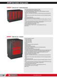 110 JETLINE fixed modular storage system H MBDPV Jetline low unit double glazed doors Unit in epoxy painted steel panel (thickness 12 10th) 2 transparent sli Каталог FACOM 2013 Профессиональный ручной инструмент и оборудование для мастерских и цехов Стр. 84 ENG