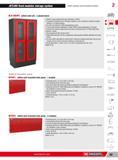 115 JETLINE fixed modular storage system Roller cabinets and workshop furniture 2 H A1000PV Jetline wall unit 2 glazed doors Cabinet in epoxy painted steel p Каталог FACOM 2013 Профессиональный ручной инструмент и оборудование для мастерских и цехов Стр. 89 ENG