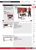 123 Classical fixed storage Roller cabinets and workshop furniture 2 Maintenance d MAINTENANCE WORKBENCHES b fis Stable 40mm thick linseed treated beech work Каталог FACOM 2013 Профессиональный ручной инструмент и оборудование для мастерских и цехов Стр. 97 ENG