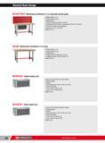 124 Classical fixed storage H 2245 PVAT3 Maintenance workbench 1 5 m long with vertical panel Worktop length 1 5 m Surface width 750 mm Height 860 mm Treated Каталог FACOM 2013 Профессиональный ручной инструмент и оборудование для мастерских и цехов Стр. 98 ENG