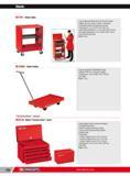 178 Chests H2701 Roller table Can be fitted with BT 66 BT 63 BT 62 BT 28 chests Roiling 100 mm 2 fixed 2 castors 1 with brake Intermediate shelf for storing Каталог FACOM 2013 Профессиональный ручной инструмент и оборудование для мастерских и цехов Стр. 152 ENG