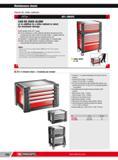 180 Maintenance chests Chests for roller cabinets JET+ CHESTS CAN BE USED ALONE or in addition to a roller cabinet or chest for maximum storage All benefits Каталог FACOM 2013 Профессиональный ручной инструмент и оборудование для мастерских и цехов Стр. 154 ENG