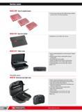 184 Service cases H BV 21BP Set of 3 plastic boxes 3 boxes to store small parts with 3 different types of partition (LxWxH) 165x 110x28 mm (each box) H BV 21 Каталог FACOM 2013 Профессиональный ручной инструмент и оборудование для мастерских и цехов Стр. 158 ENG