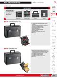 187 Bags soft case and roll bags Toolboxes Cases and chests 3 Leather cases LEATHER CASES b P Strong leather and convenient plastics for long life and user c Каталог FACOM 2013 Профессиональный ручной инструмент и оборудование для мастерских и цехов Стр. 161 ENG