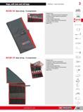 191 Bags soft case and roll bags Toolboxes Cases and chests 3 H N 38A-10C Nylon roll bag 10 compartments Material nylon 3 small 1 medium and 6 large PVC comp Каталог FACOM 2013 Профессиональный ручной инструмент и оборудование для мастерских и цехов Стр. 165 ENG