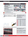 200 Combination wrenches Fast series RATCHET EFFECT OPEN END COMBINATION WRENCH TWICE AS FAST o Ratchet effect Firm pressure on fastenerflats Rewind action w Каталог FACOM 2013 Профессиональный ручной инструмент и оборудование для мастерских и цехов Стр. 174 ENG