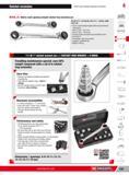 217 Ratchet wrenches Fixed and variable opening wrenches 4 H 64C J2 Metric multi-opening straight ratchet ring wrenches set K- NF ISO 1711-1 NF ISO 691 ISO 1 Каталог FACOM 2013 Профессиональный ручной инструмент и оборудование для мастерских и цехов Стр. 191 ENG