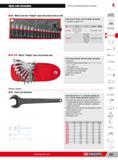 223 Open end wrenches Fixed and variable opening wrenches 4 34 Metric and inch midget open-end wrench sets in rolls NF ISO 3318 NF ISO 691 ISO 3318 ISO 691 D Каталог FACOM 2013 Профессиональный ручной инструмент и оборудование для мастерских и цехов Стр. 197 ENG