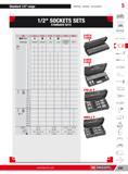 309 Standard 1/2 range Ratchets Sockets Accessories 5 1/2 SOCKETS SETS STANDARD SETS fig F S 401A S 400A S 405E S 404E STM J9 AMEX 3 TO TORX O T O T Socket t Каталог FACOM 2013 Профессиональный ручной инструмент и оборудование для мастерских и цехов Стр. 283 ENG