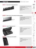 351 Impact range Ratchets Sockets Accessories 5 H NSTX J7 7-piece Torx 1/2 impact socket rack set For your safety use impact sockets and accessories with the Каталог FACOM 2013 Профессиональный ручной инструмент и оборудование для мастерских и цехов Стр. 325 ENG