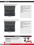 356 Impact range H NK 500E Set of 3/4 impact sockets 19 to 42 mm For your safety use impact sockets and accessories with the appropriate rings and pins Compr Каталог FACOM 2013 Профессиональный ручной инструмент и оборудование для мастерских и цехов Стр. 330 ENG