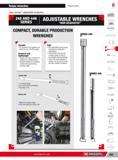389 Torque wrenches Torque control 6 Non vernier adjustable wrenches ADJUSTABLE WRENCHES SERIES NON GRADUATED COMPACT DURABLE PRODUCTION WRENCHES Durable For Каталог FACOM 2013 Профессиональный ручной инструмент и оборудование для мастерских и цехов Стр. 363 ENG