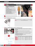 426 Screwdrivers PROTWIST SHOCK screwdrivers Exceptional unlocking power The shockwave unlocks rusted fasteners for easier unfastening Metal insert added Opt Каталог FACOM 2013 Профессиональный ручной инструмент и оборудование для мастерских и цехов Стр. 400 ENG