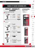 461 Screw bits Screwdrivers Keys Bits 7 RANGE OF FACOM SCREWING BITS p QUALITY DURABILITY ECONOMY Choosing the right bit for your needs 1-According to the ty Каталог FACOM 2013 Профессиональный ручной инструмент и оборудование для мастерских и цехов Стр. 435 ENG