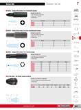 487 Screw bits Screwdrivers Keys Bits 7 H END 2 Impact bits series 2 for Pozidriv screws O NF ISO 1173 ISO 1173 Use with impact screwdrivers Drive 5/16 7 94 Каталог FACOM 2013 Профессиональный ручной инструмент и оборудование для мастерских и цехов Стр. 461 ENG