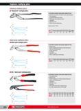 498 Engineers multigrip pliers Standard multigrip pliers H Mammoth multigrip pliers NF ISO 8976 ISO 8976 DIN ISO 8976 ASME B107 500 Powerful two-handed use i Каталог FACOM 2013 Профессиональный ручной инструмент и оборудование для мастерских и цехов Стр. 472 ENG