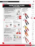 501 CPE series pliers Pliers Circlip pliers Lock-grip pliers 8 Diagonal cutters FACOM CUTTING PLIERS HIGH PERFORMANCE FACOMS CUTTING PLIERS ARE DESIGNED TO M Каталог FACOM 2013 Профессиональный ручной инструмент и оборудование для мастерских и цехов Стр. 475 ENG