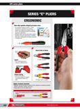 506 CPE series pliers SERIES E PLIERS ERGONOMIC Non-slip spatula-shaped pressure area The ergonomic features of series E pliers representthe culmination of a Каталог FACOM 2013 Профессиональный ручной инструмент и оборудование для мастерских и цехов Стр. 480 ENG