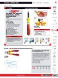 513 VE series 1000 Volt pliers Pliers Circlip pliers Lock-grip pliers 8 Diagonal cutters VE SERIES 1 000 V INSULATED PLIERS ill VOLTS IN 60900 20% MORE SLIP Каталог FACOM 2013 Профессиональный ручной инструмент и оборудование для мастерских и цехов Стр. 487 ENG