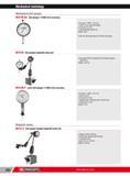 556 Mechanical metrology Mechanical dial gauges H812B AC Dial gauge 1 100th mm accuracy Accuracy 1 100th 0 01 mm Travel 10 mm saved with totaller Pivot dial Каталог FACOM 2013 Профессиональный ручной инструмент и оборудование для мастерских и цехов Стр. 530 ENG