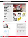 572 Short length tape measures Stainless series PROFESSIONAL QUALITY STAINLESS STEEL AND BI-MATERIAL TAPE MEASURES Blade lock Ergonomic 2-position lock Simpl Каталог FACOM 2013 Профессиональный ручной инструмент и оборудование для мастерских и цехов Стр. 546 ENG