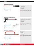 614 Sawing H Straight frame with blade backing t 1 M L M LI 11 Revolver frame with sliding blade-guide Sliding guide steadies blade throughout cutting stroke Каталог FACOM 2013 Профессиональный ручной инструмент и оборудование для мастерских и цехов Стр. 588 ENG