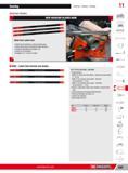 615 Sawing Hacksaw blades Sawing Drilling Cutting 11 Made from cobalt steel Higher heat resistance reduced teeth wear Equal performance throughout blade life Каталог FACOM 2013 Профессиональный ручной инструмент и оборудование для мастерских и цехов Стр. 589 ENG