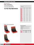 630 Workshop drill bits taps and dies Workshop drill bits 222A T Ground twist drills For steel up to 800 MPA stainless steel grey cast-iron and aluminium all Каталог FACOM 2013 Профессиональный ручной инструмент и оборудование для мастерских и цехов Стр. 604 ENG