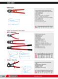 640 Cable cutters H Mini croppers L1 1 Compact lightweight tool with demultiplication system designed to cut hard and semi-hard wire piano wire bolts rivets Каталог FACOM 2013 Профессиональный ручной инструмент и оборудование для мастерских и цехов Стр. 614 ENG
