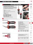 647 Utility knives Scissors knives Sawing Drilling Cutting CUT ALL GENERAL-PURPOSE SHEARS AN EFFORTLESS CLEAN CUT EVERY TIME Aluminium sheet (up to 1 mm thic Каталог FACOM 2013 Профессиональный ручной инструмент и оборудование для мастерских и цехов Стр. 621 ENG
