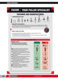 656 Safety instructions FACOM YOUR PULLER SPECIALIST DESIGNER AND MANUFACTURER A COMPREHENSIVE RANGE 4 Hi YOUR SAFETY OUR PRIORITY The design choice of mater Каталог FACOM 2013 Профессиональный ручной инструмент и оборудование для мастерских и цехов Стр. 630 ENG