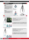 666 Hydraulic 3-leg pullers U 320H U 330H HIGH CAPACITY HYDRAULIC PULLERS UP TO 30 TONNES IN COMPLETE SAFETY Hydraulic models incorporate a hydraulic jack fi Каталог FACOM 2013 Профессиональный ручной инструмент и оборудование для мастерских и цехов Стр. 640 ENG
