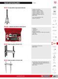 677 Special grip bearing pullers Pullers 12 H U 28 Tip-type pullers large spread inside grip Capacity 0 7Oto16Omm Allocation of separator tip discs Tip disc Каталог FACOM 2013 Профессиональный ручной инструмент и оборудование для мастерских и цехов Стр. 651 ENG