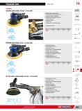 719 Pneumatic tools Power tools 14 Sanders H Orbital palm sander 152 mm 5 mm orbit Rotation speed control system Can connect to a central exhaust unit Speed Каталог FACOM 2013 Профессиональный ручной инструмент и оборудование для мастерских и цехов Стр. 693 ENG