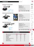 723 Pneumatic tools Power tools 14 H Pistol-grip 127 mm rotary disc sander Speed regulator Rotation speed 16000 rpm Air inlet thread 1/4 Working pressure 6 2 Каталог FACOM 2013 Профессиональный ручной инструмент и оборудование для мастерских и цехов Стр. 697 ENG