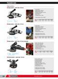 726 Pneumatic tools Angle grinders H Angle grinder cutter diam 100 mm Lateral handle Rotation speed 12000 rpm Working pressure 6 2 bar Average air consumptio Каталог FACOM 2013 Профессиональный ручной инструмент и оборудование для мастерских и цехов Стр. 700 ENG