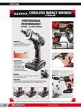 738 Power tools CL2 C1913 CORDLESS IMPACT WRENCH LITHIUM-ION PROFESSIONAL PERFORMANCE 18 Volt 3 3 AH battery POWERFUL 510Nm at unfastening Untightening capac Каталог FACOM 2013 Профессиональный ручной инструмент и оборудование для мастерских и цехов Стр. 712 ENG
