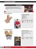 742 Personal protection equipment WHY WEAR GLOVES o To protect against mechanical hazards abrasion cut tear and perforation resistant gloves (leather gloves Каталог FACOM 2013 Профессиональный ручной инструмент и оборудование для мастерских и цехов Стр. 716 ENG