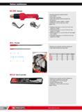 744 Various maintenance HE 2005 Heat gun Electronic temperature control 60 to 600oC Force 2000 W Power supply 220 V 50 Hz Air flow rate (2 speeds) 300 l min Каталог FACOM 2013 Профессиональный ручной инструмент и оборудование для мастерских и цехов Стр. 718 ENG