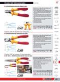 817 VE series 1 Volt insulated pliers Electricity 17 1000 Volt insulated electricians diagonal cutters C E T C- A L NF ISO 5749 NF EN 60900 ISO 5749 EN 60900 Каталог FACOM 2013 Профессиональный ручной инструмент и оборудование для мастерских и цехов Стр. 791 ENG