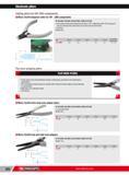 848 Electronic pliers Cutting pliers for DIP-CMS components H Micro-Tech diagonal cutter for DIP CMS components NF ISO 9654 ISO 9654 DIN ISO 9654 ASME B107 5 Каталог FACOM 2013 Профессиональный ручной инструмент и оборудование для мастерских и цехов Стр. 822 ENG