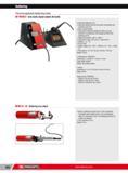 878 Soldering Thermoregulated Soldering Units H 1003B E Anti-static digital welder 68 watts Ultra fast heating time 9 s Automatic standby mode for less power Каталог FACOM 2013 Профессиональный ручной инструмент и оборудование для мастерских и цехов Стр. 852 ENG