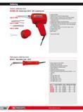 880 Soldering Instant soldering irons H 848B 100 Instant-heat 100 W 230 V soldering iron 848 P2 (70W) Double insulation Ready to run (5 s) once the trigger p Каталог FACOM 2013 Профессиональный ручной инструмент и оборудование для мастерских и цехов Стр. 854 ENG