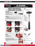 902 Lubrication filtration OIL DRAINING OIL DRAIN WRENCH AND MAGNETIC BITS Drain plug wrenches i im SIMPLE AND EFFECTIVE CLEAN-HAND OIL DRAIN Hinged wrench P Каталог FACOM 2013 Профессиональный ручной инструмент и оборудование для мастерских и цехов Стр. 876 ENG