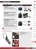 907 Lubrication filtration Automotive 19 Oil-filter wrenches A SOLUTION FOR EACH TYPE OF FILTER Cartridge filter To remove cartridge filters when space allow Каталог FACOM 2013 Профессиональный ручной инструмент и оборудование для мастерских и цехов Стр. 881 ENG