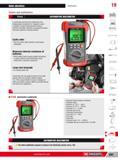 919 Auto electrics Automotive 19 Testers and multimeters 714 A In automotive electricity the multimeter is the indispensable complement to diagnostic cases I Каталог FACOM 2013 Профессиональный ручной инструмент и оборудование для мастерских и цехов Стр. 893 ENG