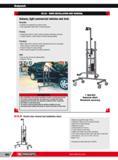 986 Bodywork CR S5 DOOR INSTALLATION AND REMOVAL Saloons light commercial vehicles and 4x4s Versatile Suitable for positioning any type of door Fully adjusta Каталог FACOM 2013 Профессиональный ручной инструмент и оборудование для мастерских и цехов Стр. 960 ENG