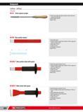 990 Bodywork Cutting drilling Chisels 11231 Three-square scraper Finish high quality steel blade polished chrome finish and varnished wood handle Shank lengt Каталог FACOM 2013 Профессиональный ручной инструмент и оборудование для мастерских и цехов Стр. 964 ENG